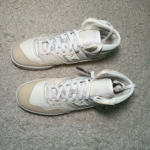 New Balance 650R Cream and White - Picture 2 of 7